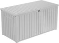 Outdoor Storage Box with Lockable Lid by Unknown