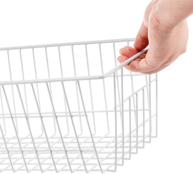 Wire Storage Basket Freezer Organizer Bins Food Storage Baskets - Image 3