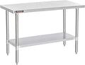 DuraSteel 30x60 Stainless Steel Work Table by DuraSteel