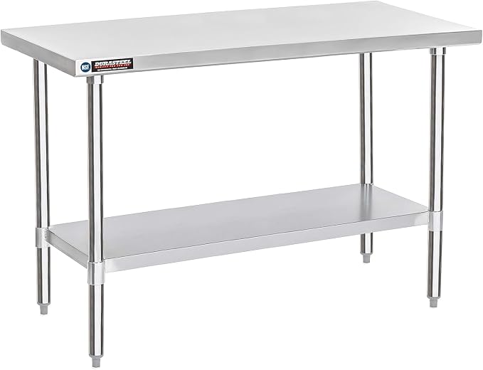 DuraSteel 30x60 Stainless Steel Work Table by DuraSteel