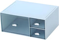 Desktop Stackable Storage 3 Drawers, Makeup Desk Organiser Storage Box by OSteedWares