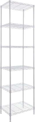 GIOTORENT 6-Tier Storage Shelves Standing Shelving Metal Units, Adjustable by GIOTORENT