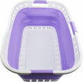 SAMMART 44L Collapsible Plastic Laundry Basket by SAMMART