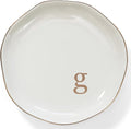 HOME SMILE Initials Ring Dish Jewery Tray by HOMESMILE