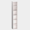 6 Cube Storage Organizer, 6 Tier Vertical Cube Bookcase Freestanding Storage by VAFHYLLIS
