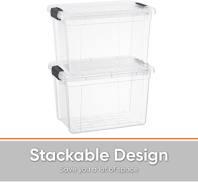 Superio Clear Storage Boxes - Image 4