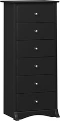 Prepac Sonoma 6 Drawer Dresser for Bedroom, Tall Chest of Drawers, Bedroom by PREPACRTASTORAGEFURNITURE