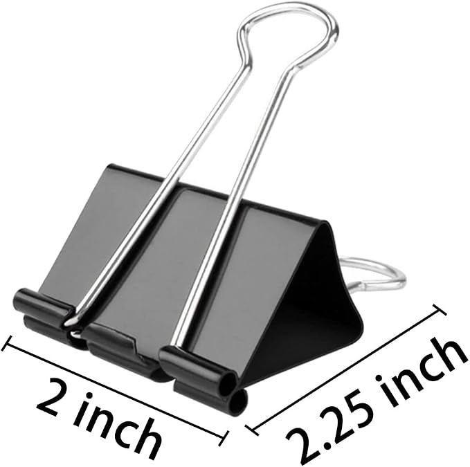 40Pack Extra Large Binder Clips - Image 2