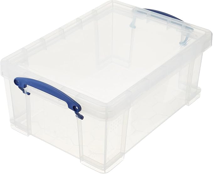 Really Useful Box Stackable 9 Liter Plastic Storage Container Bin - Image 6