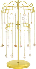 iDavosic.ly 2 Tier Rotating Necklace Holder Organizer by iDavosicly