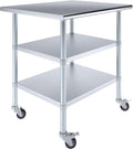 AmGood Stainless Steel Work Table by AmGood