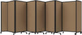Versare Room Divider 360 Portable Wall Partition | Folding Panels | Large by VERSARE