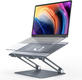 Lamicall Adjustable Laptop Stand, Portable Laptop Riser, Aluminum Laptop Stand by Lamicall