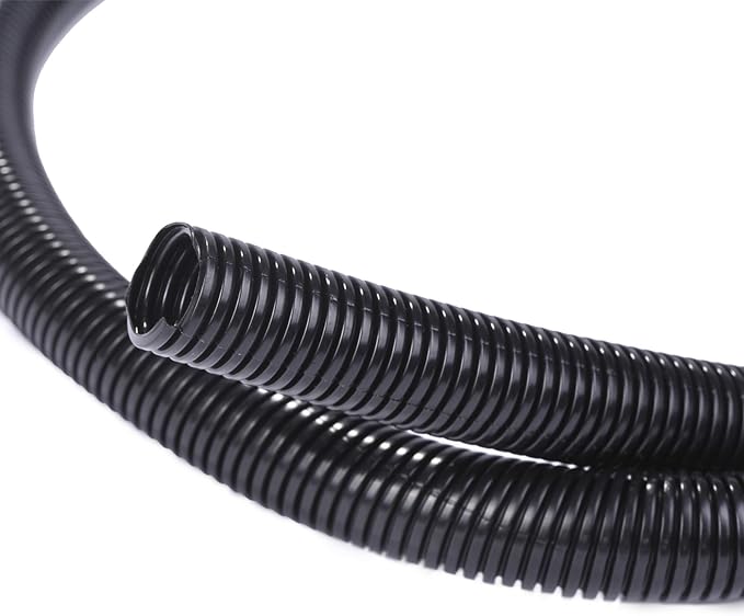 Alex Tech 10ft-1/4" 10ft-3/8" 10ft-1/2" Split Wire Loom Tubing by AlexTech