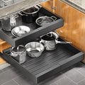 Kitstorack Pull out Cabinet Organizer, Expandable Heavy Duty Slide out Drawer by Kitstorack