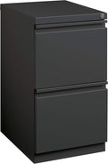 20 Inch Deep Metal Mobile Pedestal File 2 Drawer File-File by Office+Dimensions
