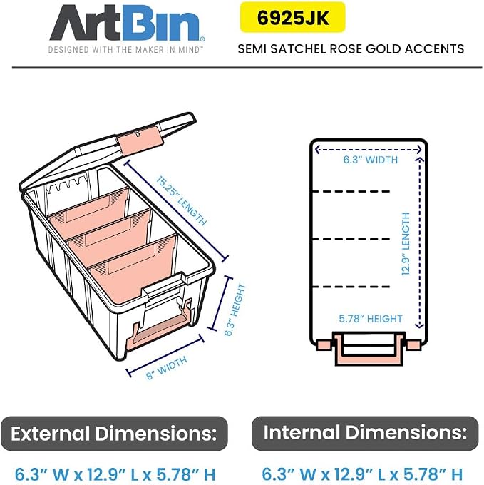 ArtBin Semi Satchel Portable Craft Organizer - Image 9