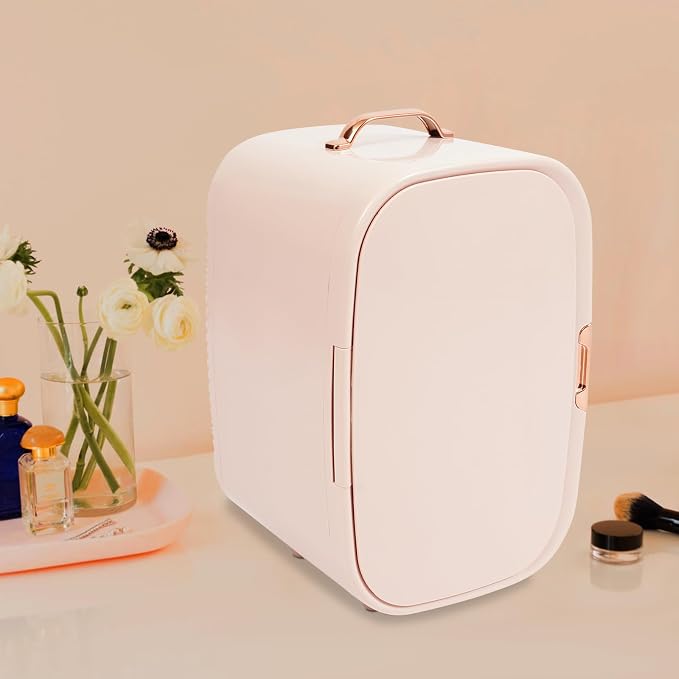 12.68Qt Portable Small Refrigerator Cosmetics Refrigerator Mini Fridge - Image 4