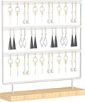 Earring Holder Organizer, Pierced Large Earrings Display Stand by Ausalivan