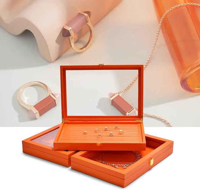 Oirlv Premium Leather Jewelry Display Tray - Image 7