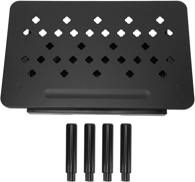 Computer Monitor Stand Riser, Adjustable Height Ergonomic Metal Laptop Stand - Image 9
