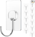 Large Adhesive Hooks for Hanging Heavy Duty Wall Hooks Self Adhesive Towel Coat by JINSHUNFA