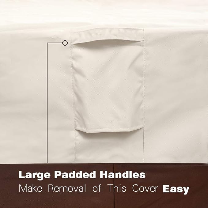 Vailge 2-Seater Heavy Duty Patio Bench Loveseat Cover, 100% Waterproof Outdoor - Image 5