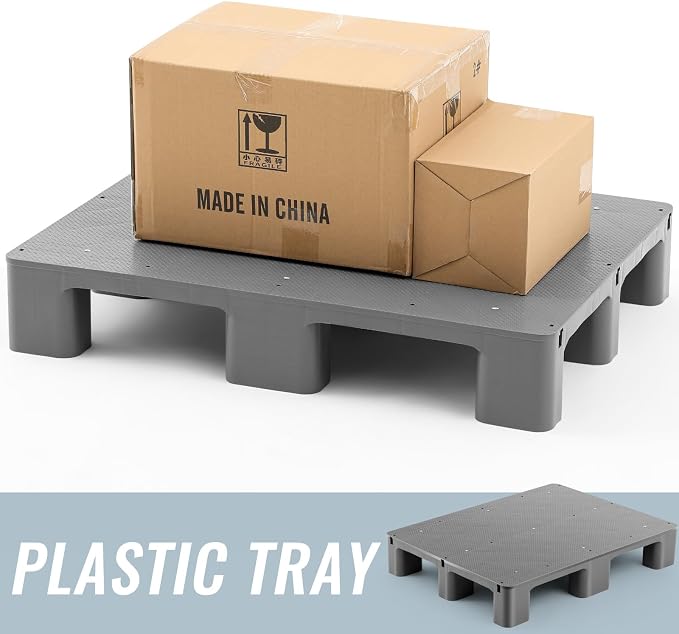1 Pcs Plastic Pallet for Basement Storage Easy Stack Lightweight Floor Pallet - Image 5