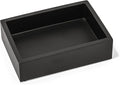 Matte Black Square Soap Dish, Hand Soap Holder by YEWDesign
