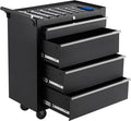 IDEALHOUSE Rolling Tool Chest, 4 Drawers Tool Storage Cabinet, Toolbox by IDEALHOUSE