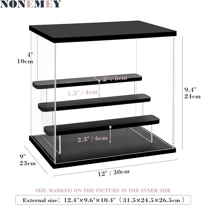 NONEMEY Clear Acrylic Display Case - Image 2