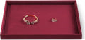 Velvet Stackable Jewelry Display Flat Tray by Dansmiy