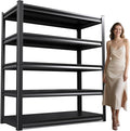 72" H/59 W Garage Shelving Heavy Duty Storage Shelves Adjustable Garage Shelves by AOJUFEO