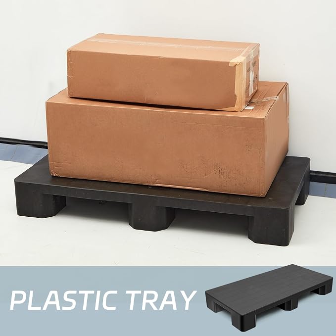 1 Pcs Plastic Pallet for Basement Storage Easy Stack Lightweight Floor Pallet - Image 4
