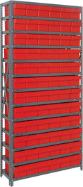 Quantum Storage Systems 1275-601RD Solid Heavy Duty 13 Shelves 72 Super Tuff by QuantumStorageSystems