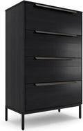 tinge Lira Premium Fabric Dresser by Tinge