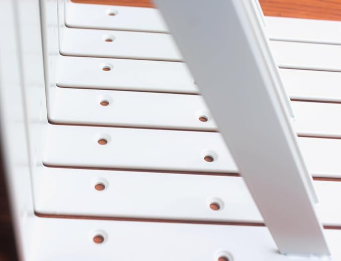 16 Pack L12 x H 8" White Heavy Duty Shelf Brackets - Image 4