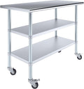 AmGood Stainless Steel Work Table by AmGood