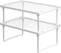 Amazon Basics Stackable Metal Kitchen Storage Shelves by AmazonBasics