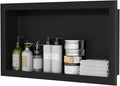 12" x 24" Stainless Steel Shower Niche, Single Waterproof Shelves, No-Tile by Unknown