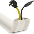 Floor Cord Cover 3.3FT Cord Covers by JAHOMFAI