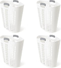 Gracious Living Easy Carry Flex Hamper, Large 87.5 Liter Lightweight Plastic by GraciousLiving