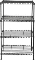 4-Tier Wire Storage Shelf Unit, 83 lbs Per Shelf Capacity, Adjustable Steel by Unknown