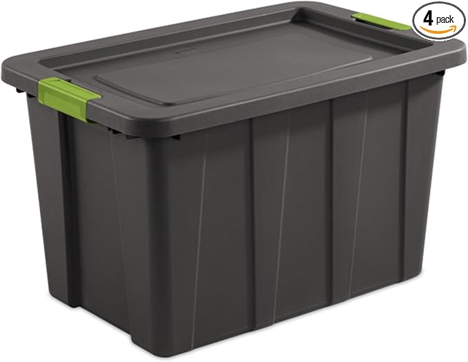 Sterilite 4-Pack Storage Bins by Sterilite