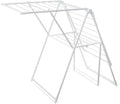 Amazon Basics Foldable 2-Wing Metal Clothes Drying Rack, 61x23.6x39.3 inches by AmazonBasics