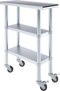 AmGood Stainless Steel Work Table by AmGood