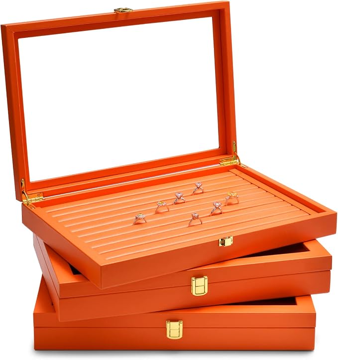 Oirlv Premium Leather Jewelry Display Tray - Image 8