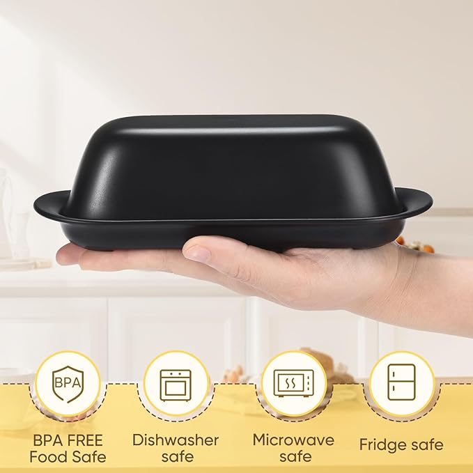 Butter Dish with Lid, Butter Keeper - Image 2