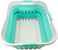 SAMMART 42L Collapsible Plastic Laundry Basket by SAMMART