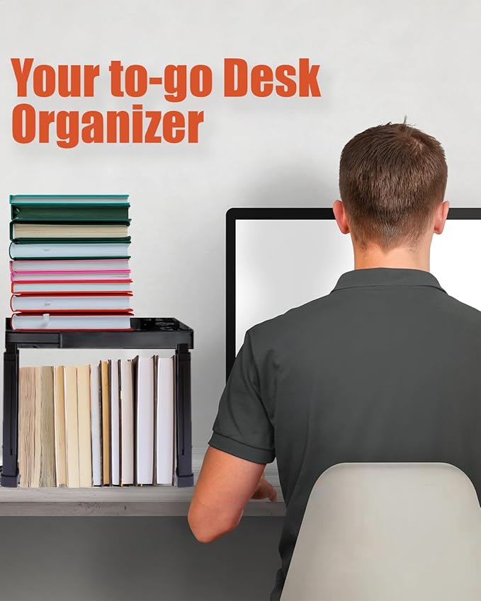 Locker Organizer Shelf， Adjustable Width and Height, Ideal Locker - Image 5